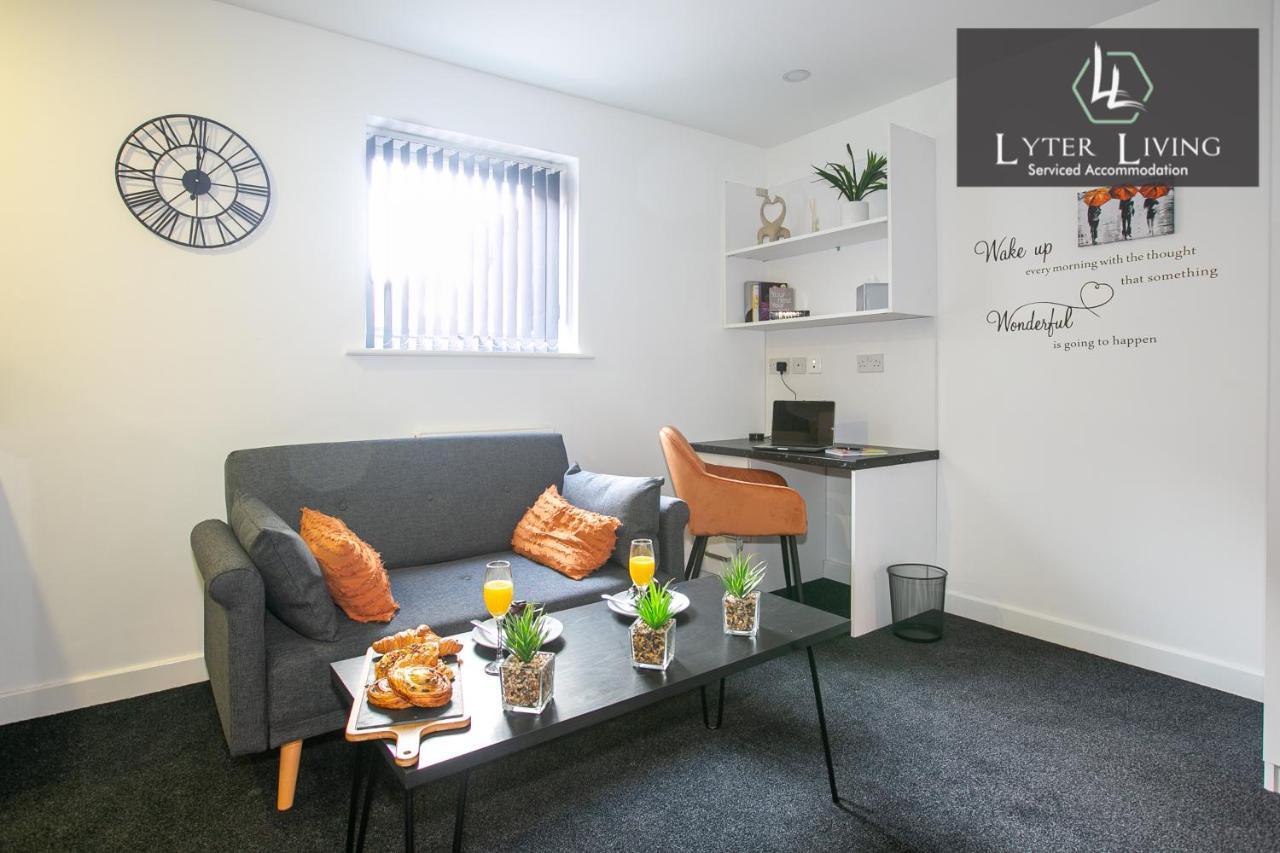 Leicester'S Lyter Living Serviced Apartments Opposite Leicester Railway Station מראה חיצוני תמונה